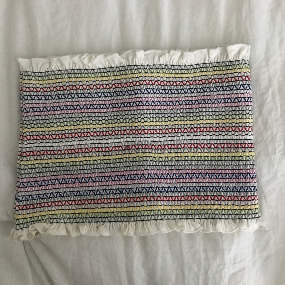 Forever21 Multi-Colored Tube Top Size Small